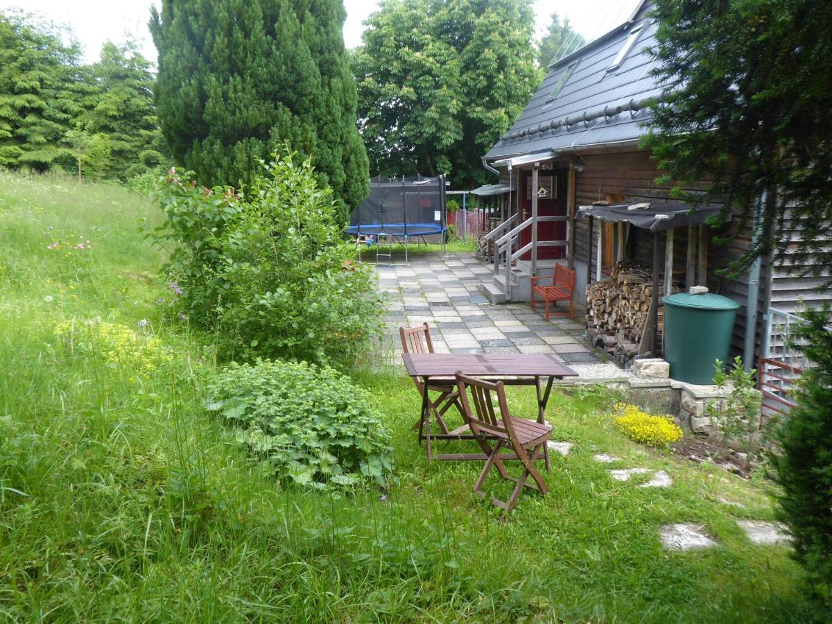 Haus Bergwiese - Fuer Naturfreunde, Familien, Wanderer Gehlberg Exterior foto