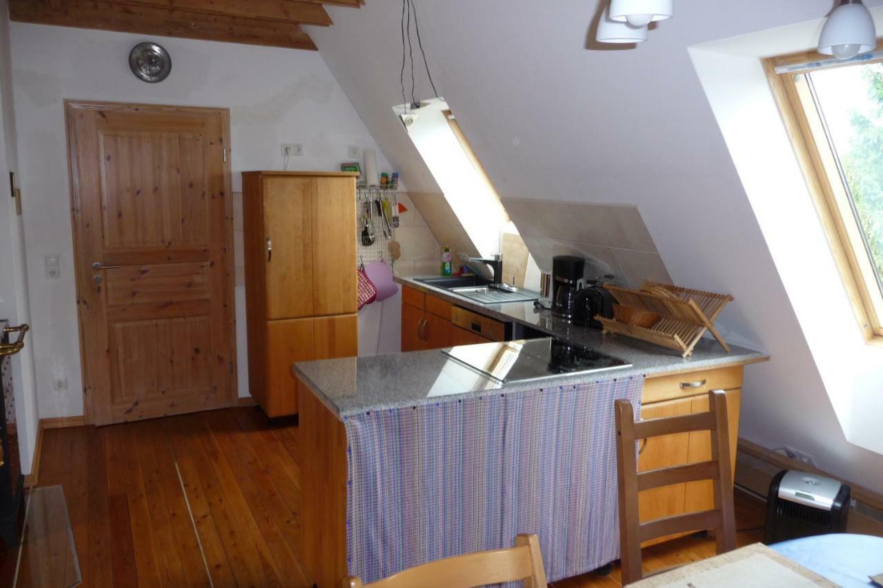 Haus Bergwiese - Fuer Naturfreunde, Familien, Wanderer Gehlberg Exterior foto